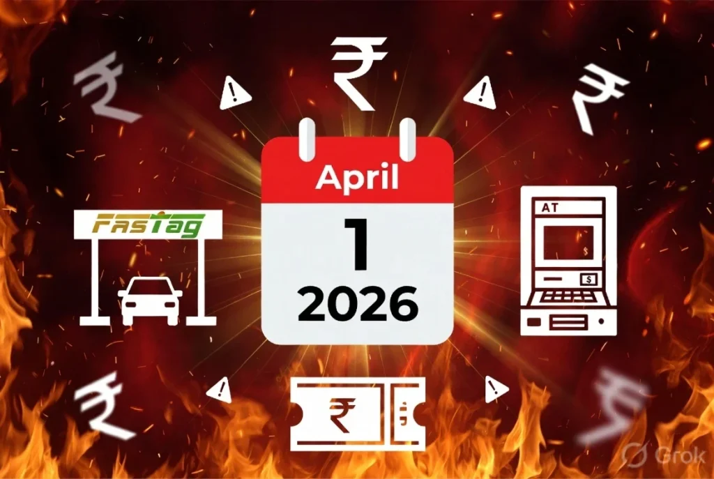 1 अप्रैल 2026 से बदलेंगे ये 5 बड़े नियम, आम आदमी की जेब पर सीधा असर