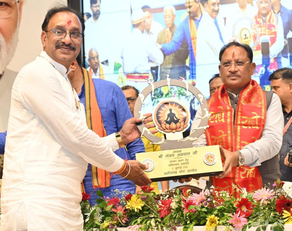 CM विष्णु देव साय का बड़ा संदेश! योग अपनाइए, स्वस्थ छत्तीसगढ़ बनाइए