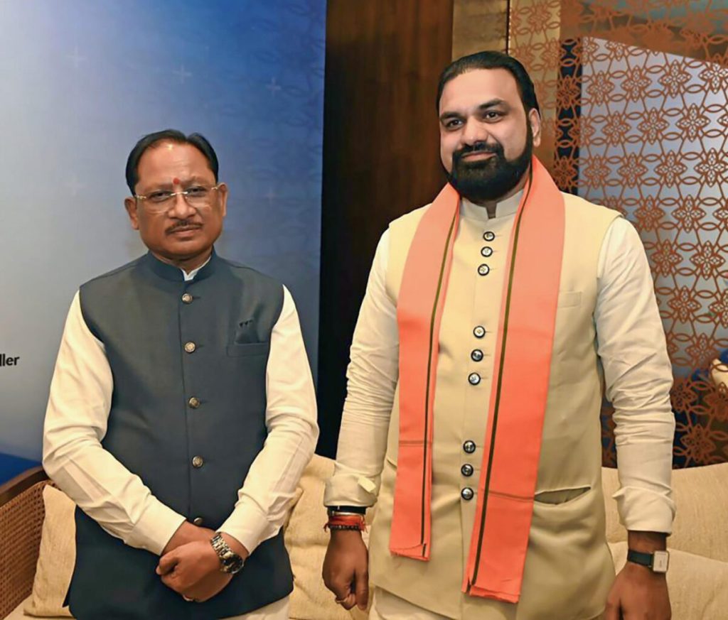 नई दिल्ली में मुख्यमंत्री विष्णुदेव साय और सम्राट चौधरी की मुलाकात, समसामयिक विषयों पर हुई चर्चा