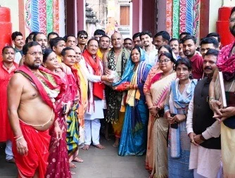 CG News: मुख्यमंत्री विष्णु देव साय ने लिंगराज मंदिर में किए दर्शन-पूजन, छत्तीसगढ़ की सुख-समृद्धि की कामना