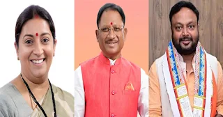 Chhattisgarh BJP: स्मृति ईरानी बनीं प्रदेश प्रभारी, सिद्धार्थ शंभू को सह-प्रभारी की जिम्मेदारी; CM साय ने दी बधाई