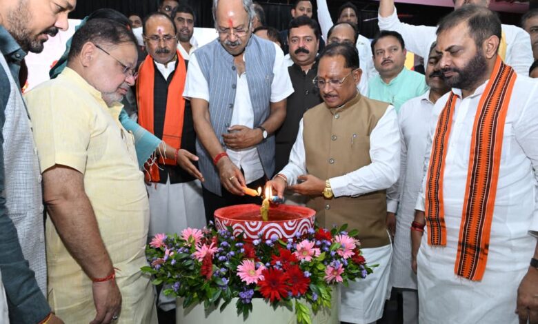 मुख्यमंत्री विष्णु देव साय ने 38 स्थानों पर ‘सेवा ज्योति संकल्प चौक’ बनाने की घोषणा, तेलीबांधा चौक भी होगा विकसित